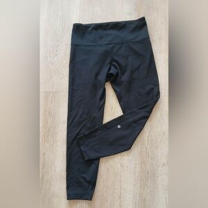 Black Women's High-Waist Performance Leggings